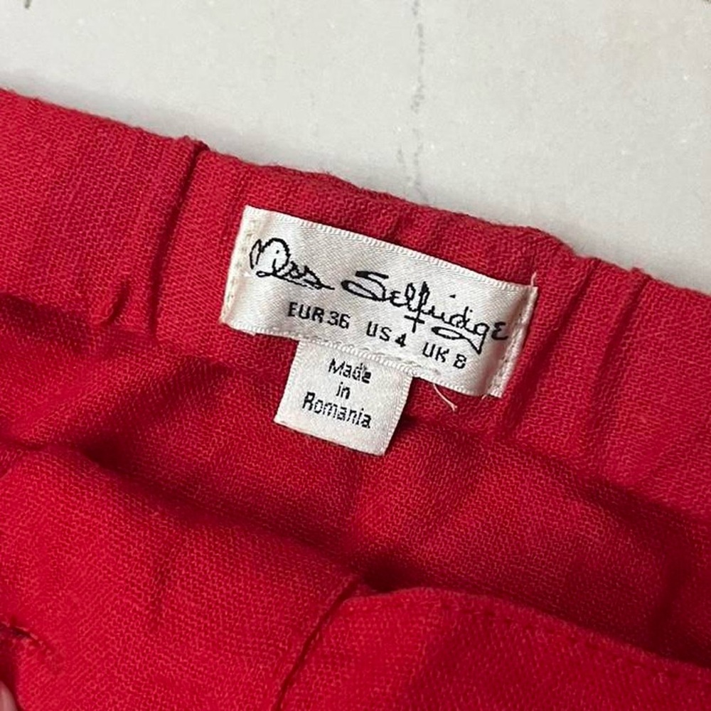 Miss Selfridge Red Off The Shoulder Dress View 4